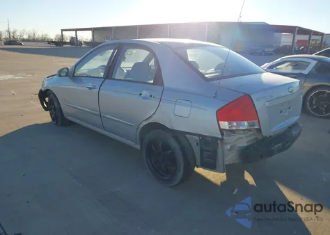 2009 Kia Spectra Lx from USA, damaged, VIN KNAFE221495632039